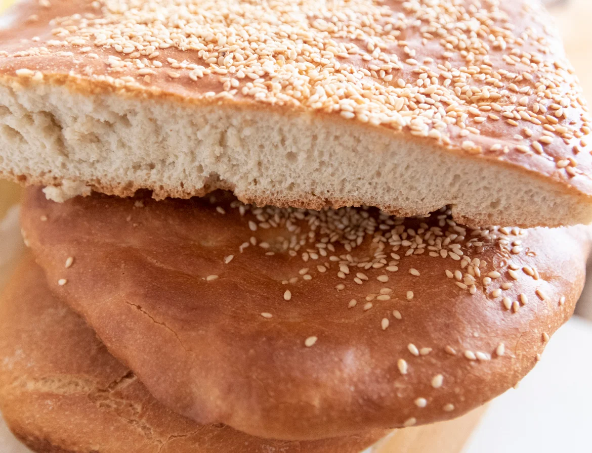 LAGANA (FLAT, WIDE LENTEN BREAD)