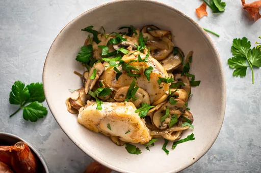 Monkfish Bourguignon