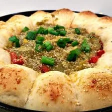 Spicy Green Chile Bean Dip