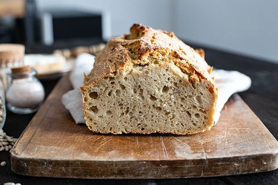 Brot backen mit Hafermehl
