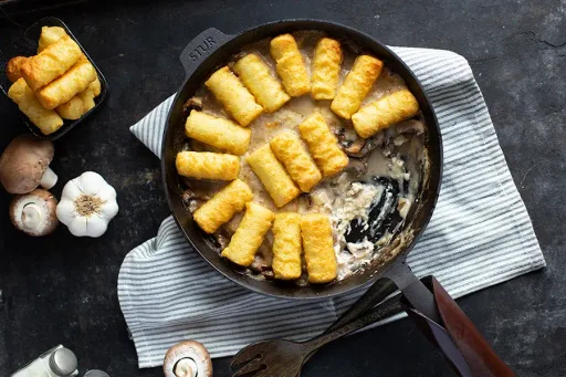 Champignon Kroketten Pfanne