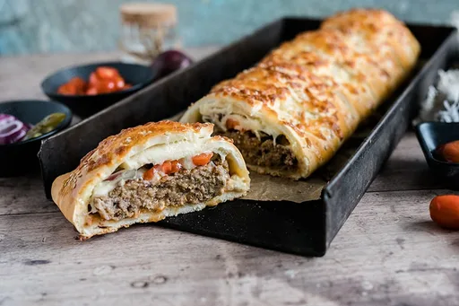 Cheeseburger Rolle Rezept