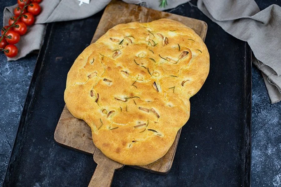 Focaccia Rezept nach Jamie Oliver