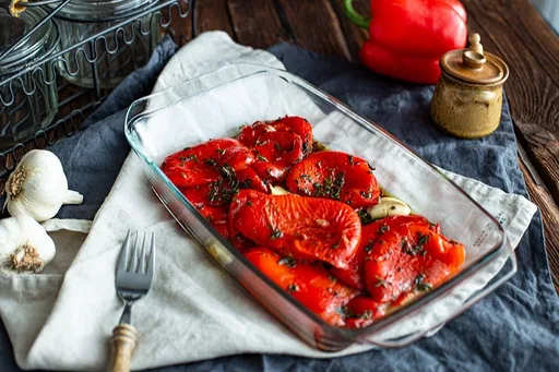 Gegrillte Paprika Rezept