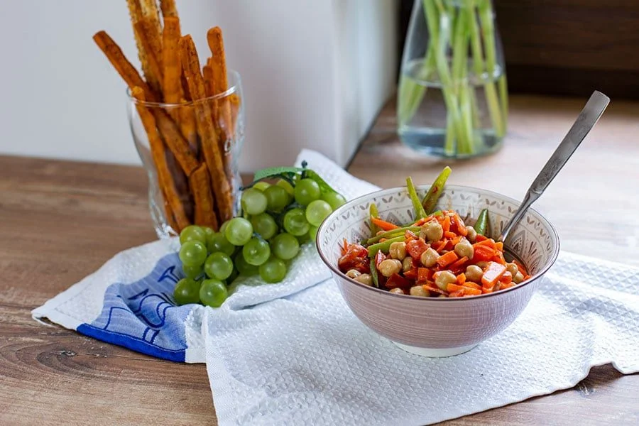 Bunter Minestrone Salat