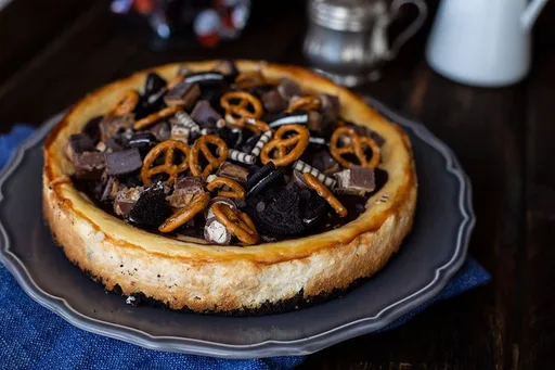 Receta de tarta de queso americana