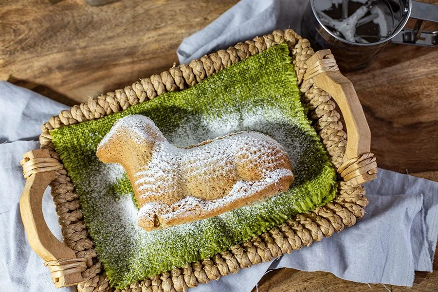 Süßes Oster Lamm Rezept