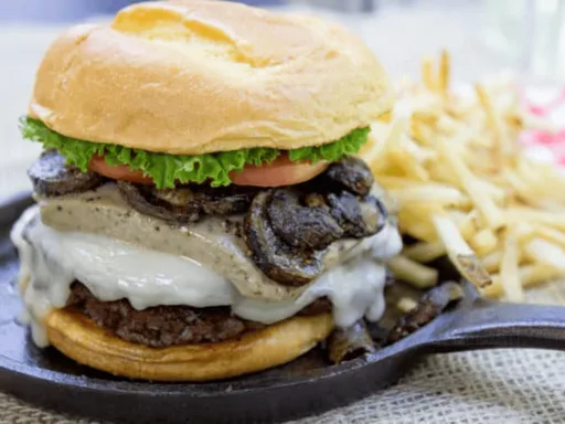 Hamburguesas con Mousse de Trufa