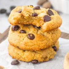Almond Flour Chocolate Chip Cookies (Gluten-Free, Dairy-Free)