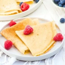 Easy Almond Flour Crepes (Gluten-Free, Dairy-Free)