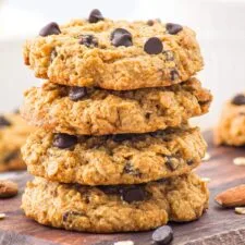 Almond Flour Oatmeal Cookies (Gluten-Free, Dairy-Free)