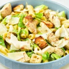 Chicken Caesar Pasta Salad (Gluten-Free, Dairy-Free)