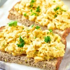 Curried Egg Salad (Gluten-Free, Dairy-Free)