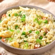 Receta de Arroz Frito Fácil Sin Gluten (Sin Lácteos)