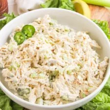 Jalapeño Chicken Salad (Gluten-Free, Dairy-Free Option)