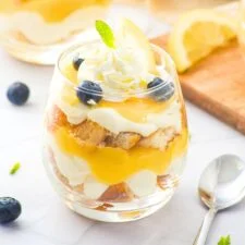 Easy Lemon Dessert Cups (Gluten-Free, Dairy-Free Option)
