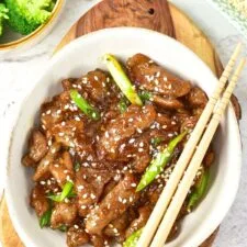 Easy Mongolian Beef (Gluten-Free, Dairy-Free)