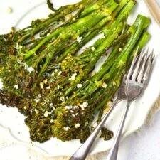 Roasted Garlic Broccolini (Gluten-Free, Vegan)