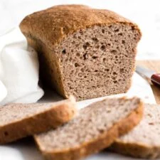Soft, Fluffy Buckwheat Bread (Gluten-Free, Dairy-Free)