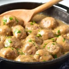 Gluten-Free Swedish Meatballs (Dairy-Free)