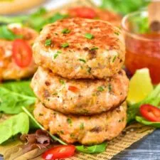 Thai Salmon Cakes (Gluten-Free, Dairy-Free)