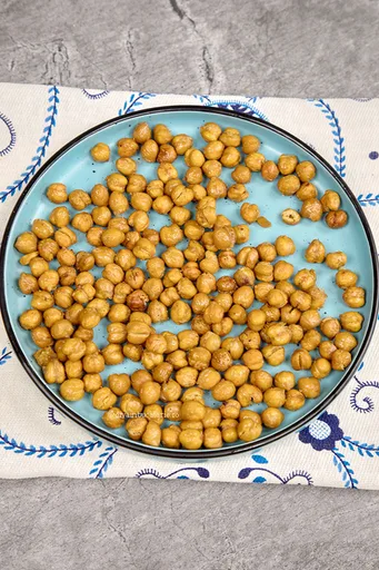 Garbanzos crujientes - receta vegana