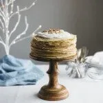 Coconut Amaretto Crepe Cake