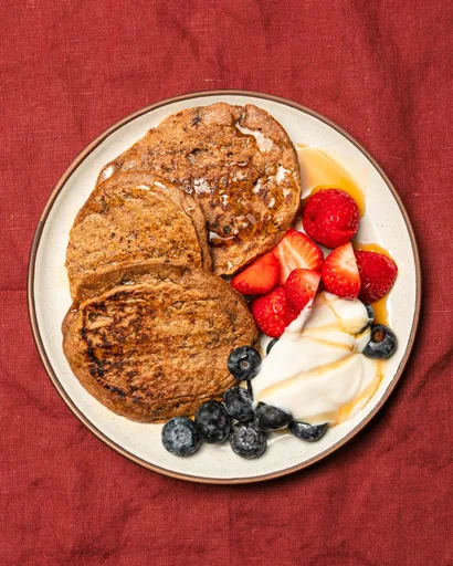 Roasted Millet and Oat Pancake