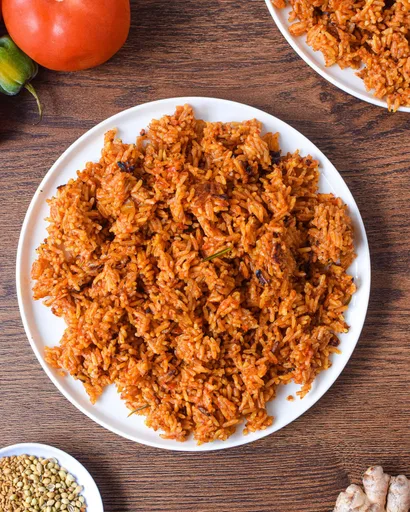 Simple Vegetarian Jollof Rice