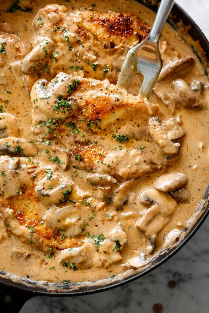 Chicken Stroganoff