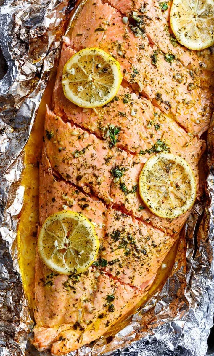 Lemon Butter Garlic Salmon