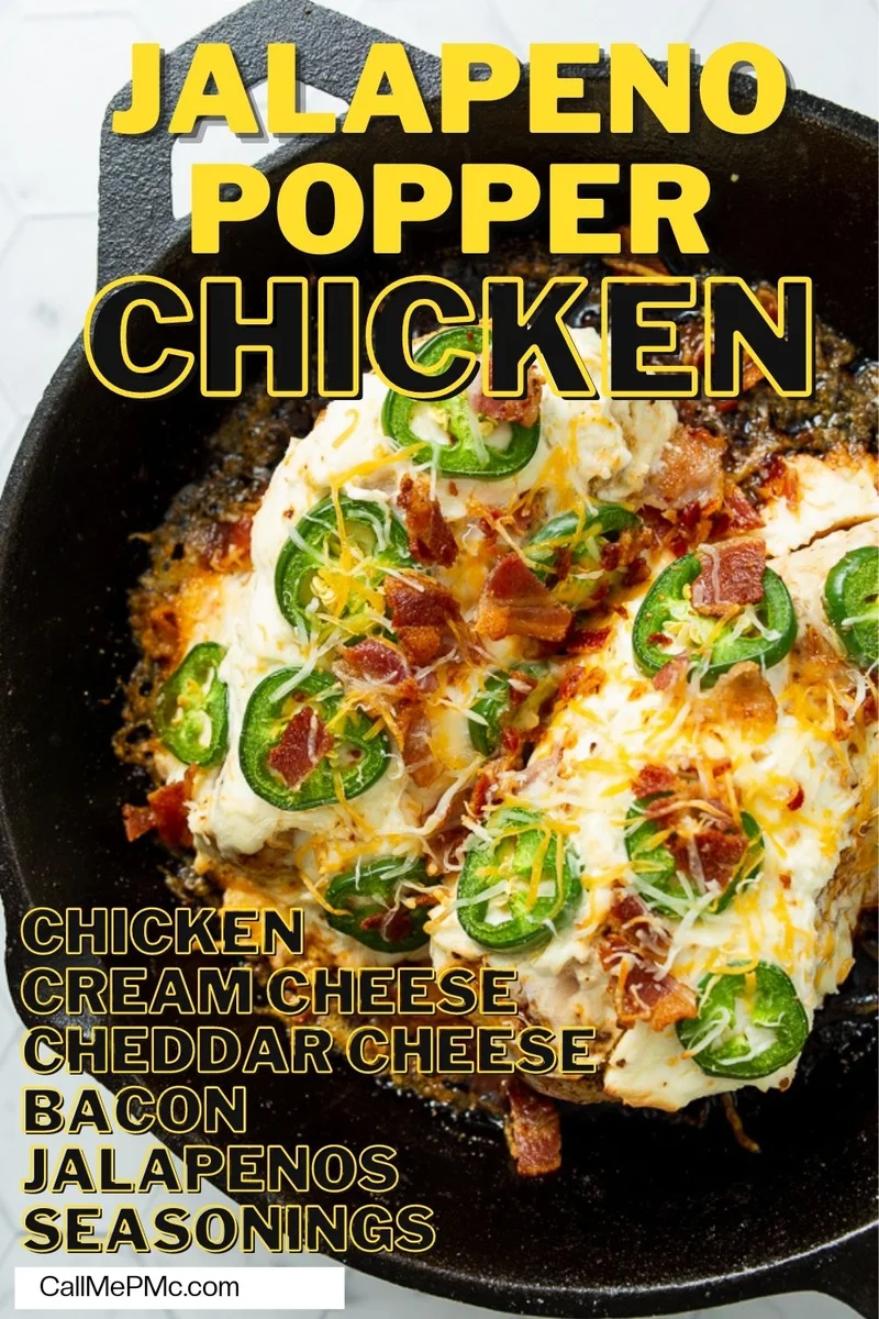 Hähnchen mit Jalapeño-Popper-Topping