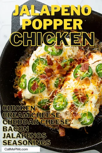 Pollo al estilo Jalapeño Popper