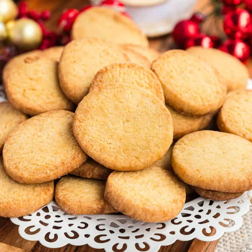Einfache vegane Marzipan Plätzchen