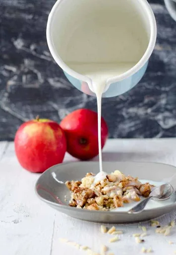 Bratapfel Crumble