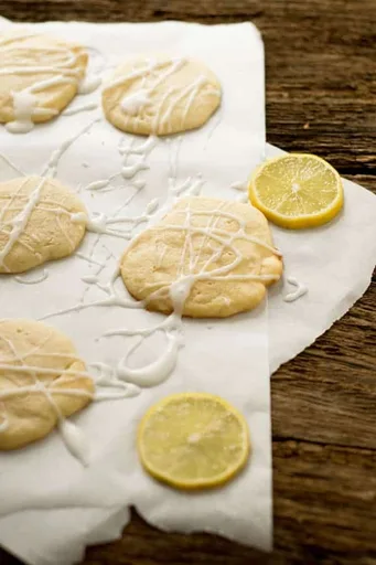 White Chocolate Lemon Cookies