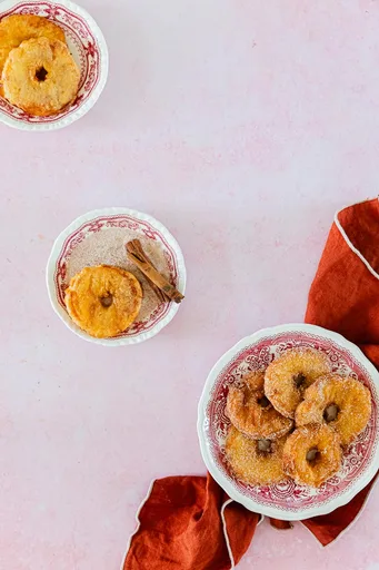 Beignets pomme cannelle