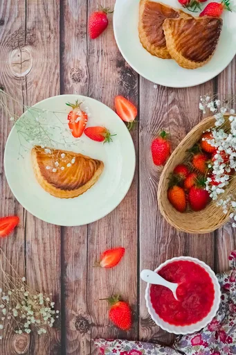 Empanadillas de fresa