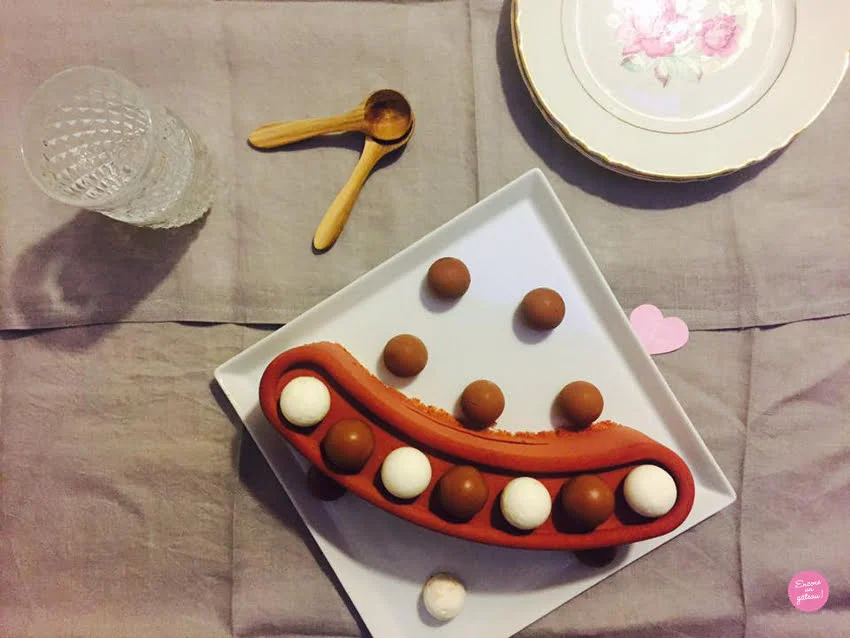 chocococo - Entremets chocolat et noix de coco