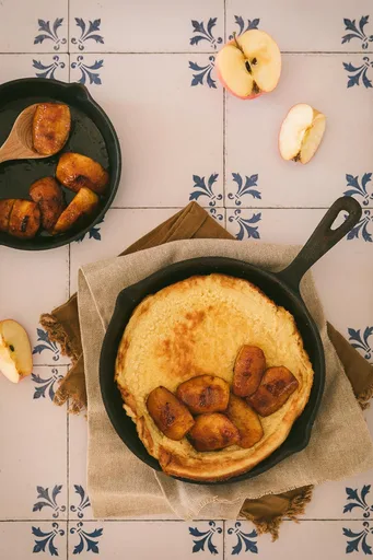 Dutch baby pancake aux pommes