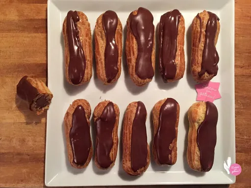 Eclairs au chocolat - CAP Pâtissier