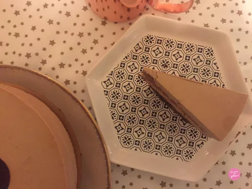 Entremets caramel et chocolat