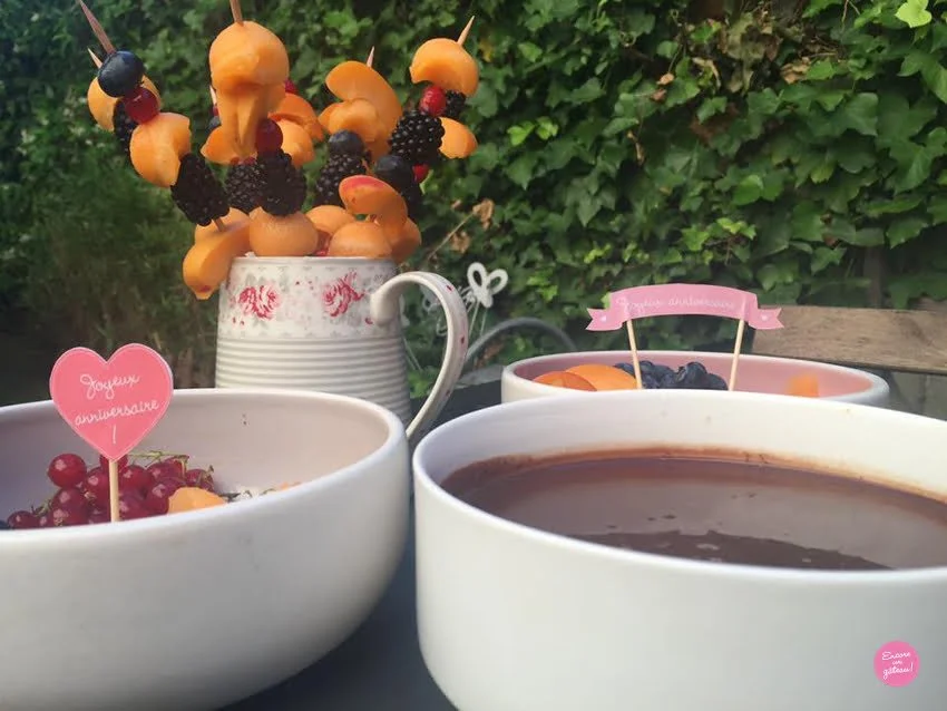 Fondue au chocolat - Recette facile