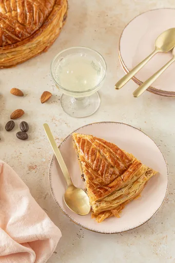 Galette des rois frangipane café