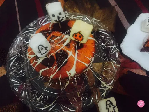 Gâteau marbré butternut et chocolat