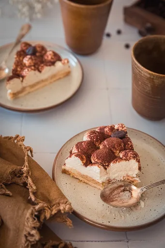 Tarte tiramisu au café