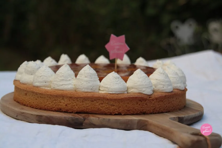 Tatin pommes mirabelles façon Christophe Michalak