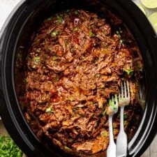 Barbacoa de ternera estofada