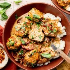 Creamy Marry Me Chicken Meatballs