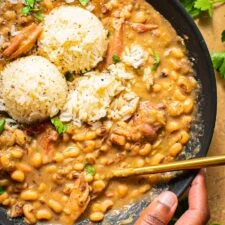Creamy Southern Black Eyed Peas (Instant Pot + Stovetop!)
